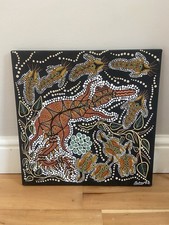 Original Jackey Best Aboriginal Dot Painting Australian