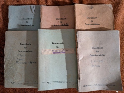Service books for track - service,
