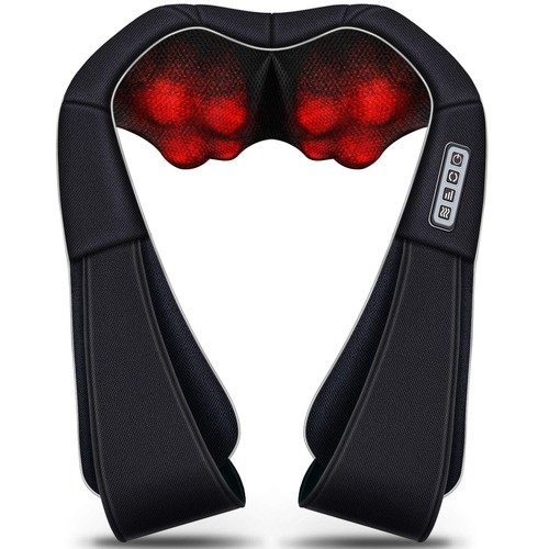 Shiatsu neck massager with - shiatsu,