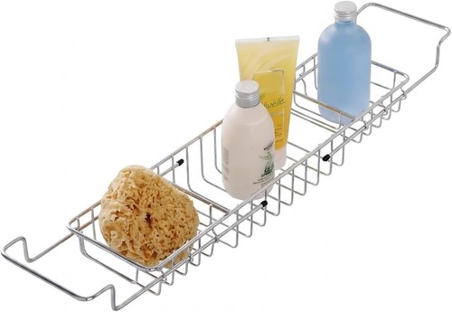 Extendable bath tub rack tray - extendable,