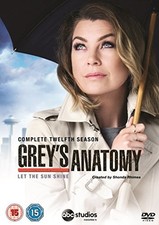 Grey's Anatomy - Season 12 [DVD] - DVD  R8VG The Cheap Fast Free Post