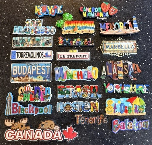 Souvenir fridge magnet - , place