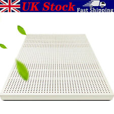 Natural Latex Soft Comfortable Mattress Topper Healthy Sleep  ALL Sizes UK