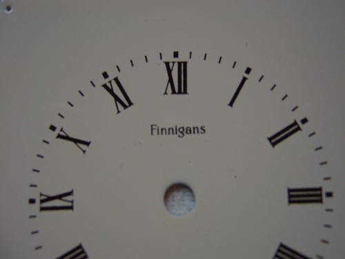 Carriage clock dial - new, old