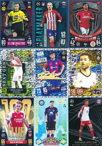 Match attax special cards - attax,