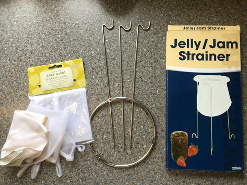 Jelly jam strainer - strainer, bags