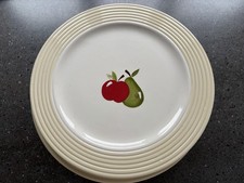 Set Of 7 Hand Painted Dinner