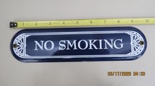 Vintage No Smoking Labeled