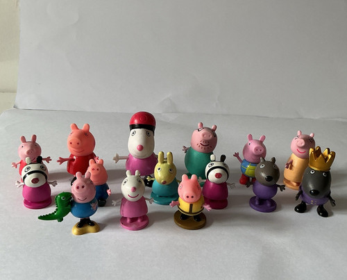 Peppa pig mixed lot plastic - peppa,