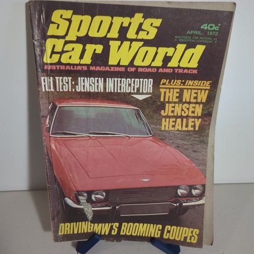 Sports car world april 1972 - car,