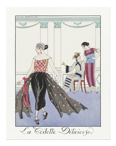 Art deco fashion - art,
