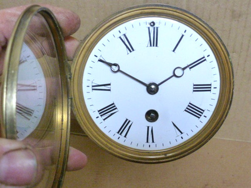Good antique french clock - french,
