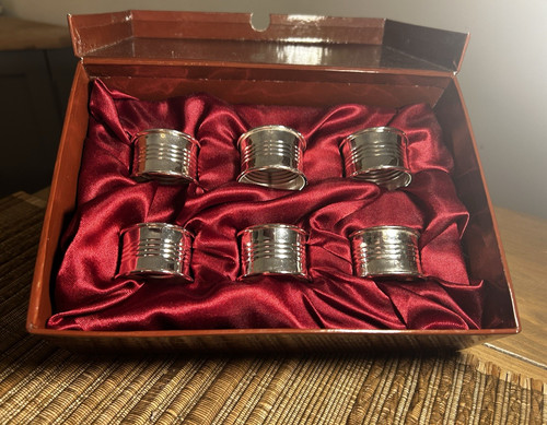 Vintage set silver plated - of,