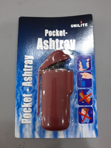 Mini portable pocket ashtray - portable,