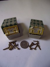 Size 2 -TINY BRASS ROUND HEAD