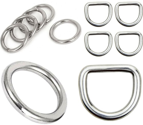Stainless steel rings and - steel,