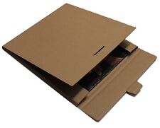 50 x STRONG BROWN 12" LP SINGLE RECORD VINYL MAILERS BOXES SHIPPING PACKAGING