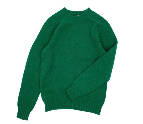 Classic shetland crew neck - shetland,