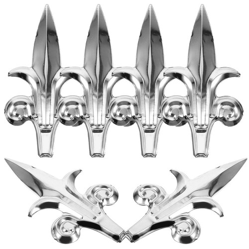 Pcs steel gate finials - steel,