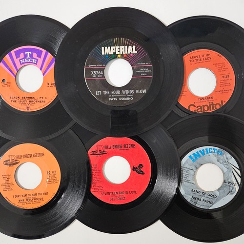 Lot vintage vinyls r - of, 6