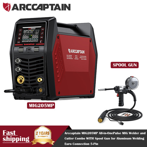 Arccaptain mig205mp mig - mig, welder