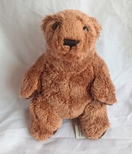 Vintage John West Tuna Plush Brown Bear, Promenade, 2000's, 5"-