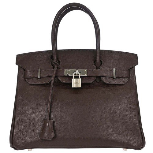 Hermes chocolat epsom birkin - chocolat,