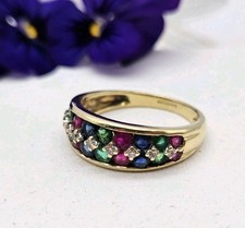 9ct Hallmarked Gold Diamond