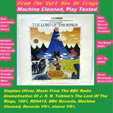 Music From  BBC Radio Dramatisation Of JRR Tolkien's The Lord Of The Rings LP