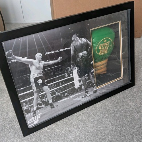 Tyson fury gypsy king signed - fury,