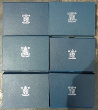 6 x ROYAL MINT Blue Deluxe