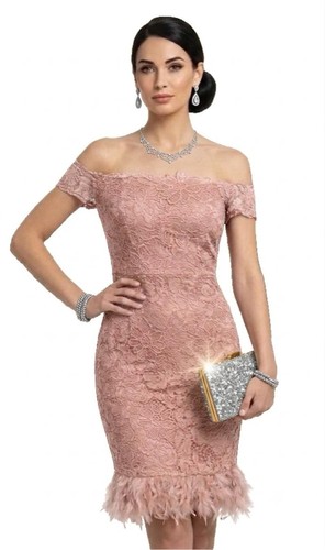 Lipsy pink nude - feather, hem