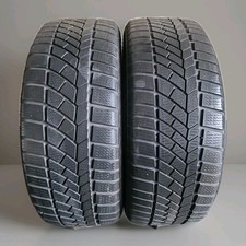 2 X CONTINENTAL 195 55 16 (87H) TYRE CONTI WINTER CONTACT ? RUNFLAT 1955516 