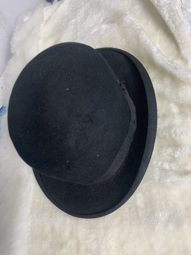 Vintage bowler hat black - bowler,