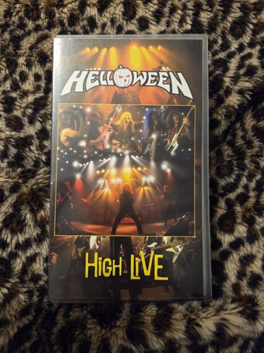 Helloween high live vhs video - high,