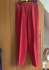 Mondi Red Wool Trousers, Size