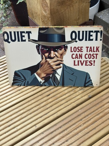 Quiet ww2 propaganda steel - quiet,