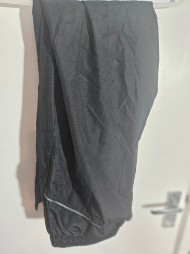 Redtag black trackie bottoms - black,