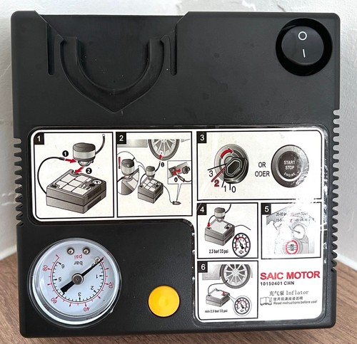 Genuine mobile tyre pump - genuine, mg
