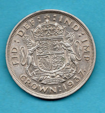 1937 SILVER CROWN COIN