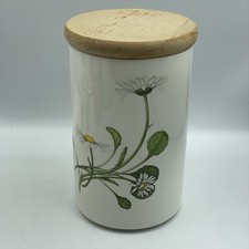 Vintage Portmeirion ‘The Queens Hidden Garden’ Storage Jar • 21cm VGC