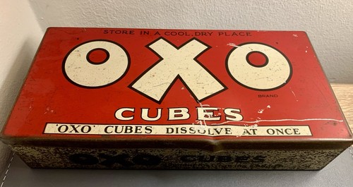 Vintage oxo cubes advertising - oxo,