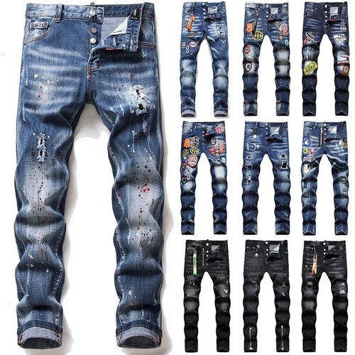 Mens jeans casual slim fits - jeans,