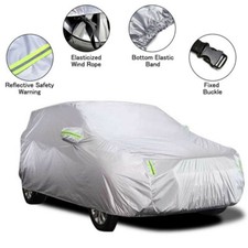 3XXXL Car Cover Protector Scratch Dust Sun UV Waterproof Resistant For All Sedan