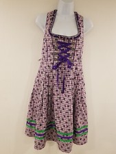 Vintage Dress Purple Floral