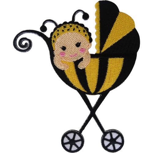 Bee baby pram patch iron - patch,