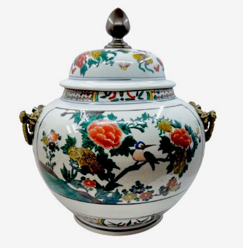 Japanese kutani imari kozara - kutani,