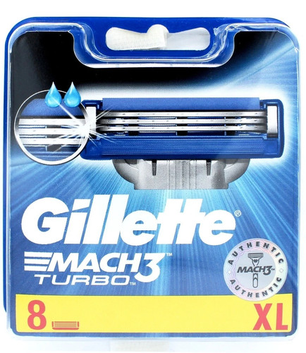 Gillette mach turbo razor - 3,