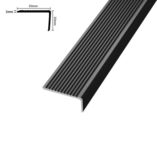 Anodised aluminium stair - aluminium,