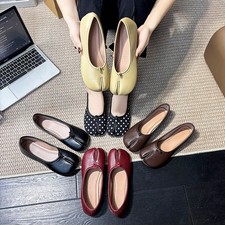 Women’s Leather Tabi Split